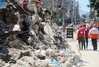 Prcs Starfsfólk Á Gaza