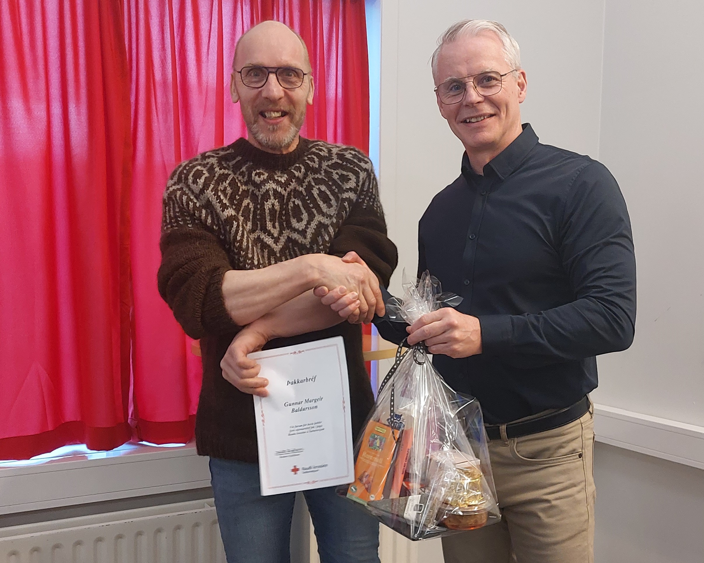 Varaformaður Kvaddur Suðurnesjadeild