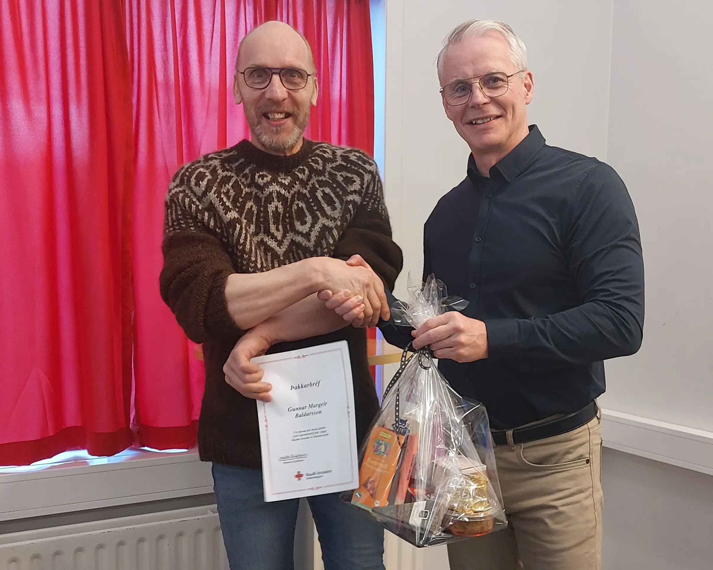 Varaformaður Kvaddur Suðurnesjadeild