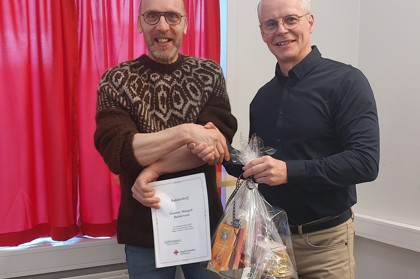 Varaformaður Kvaddur Suðurnesjadeild