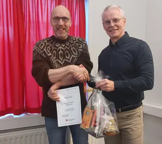 Varaformaður Kvaddur Suðurnesjadeild