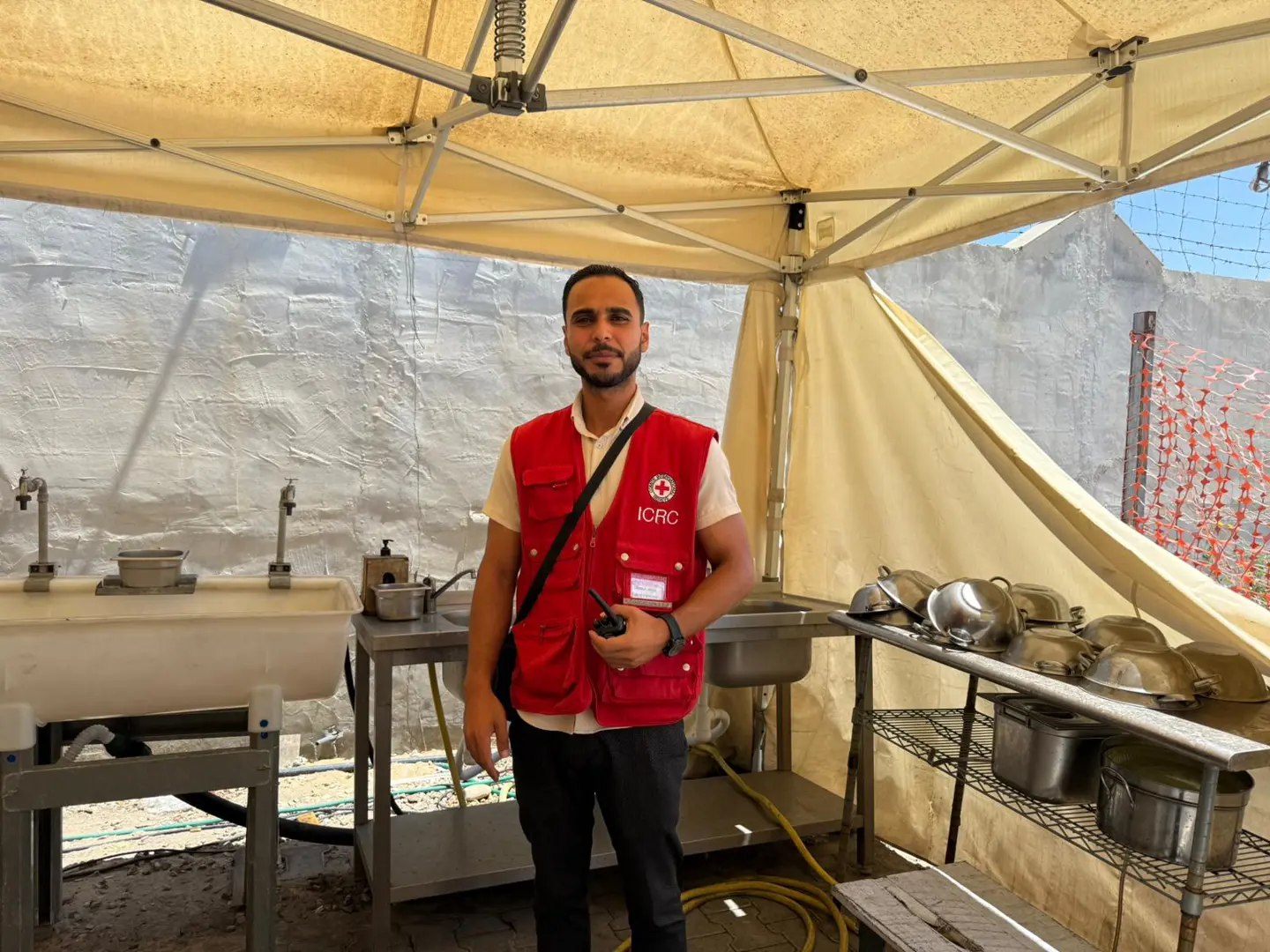 Ismail Al Ajez Red Cross Field Hospital ICRC