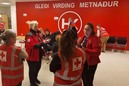 Kórinn Fjöldahjálparstöð
