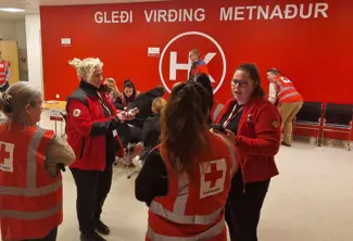 Kórinn Fjöldahjálparstöð