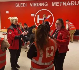 Kórinn Fjöldahjálparstöð