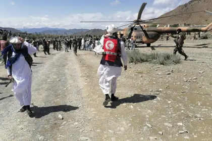 Jardskjalfti Afganistan. Mynd IFRC (2)