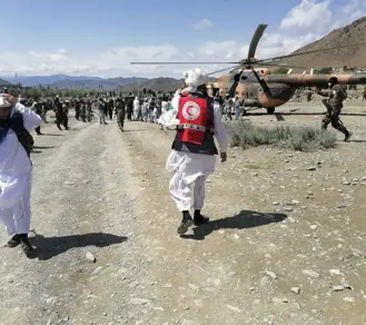 Jardskjalfti Afganistan. Mynd IFRC (2)