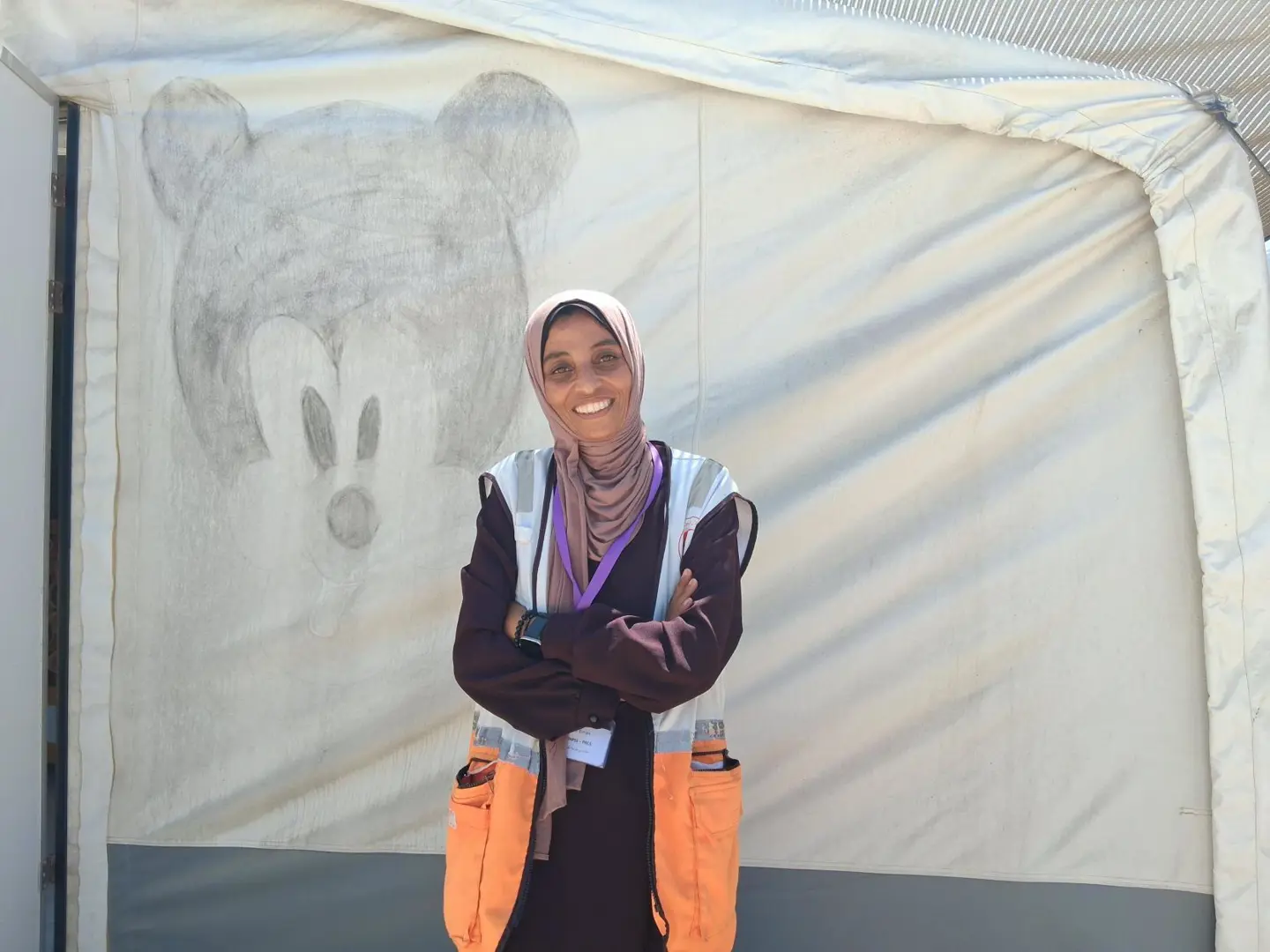 Eman Ayyash PRCS Red Cross Field Hospital ICRC