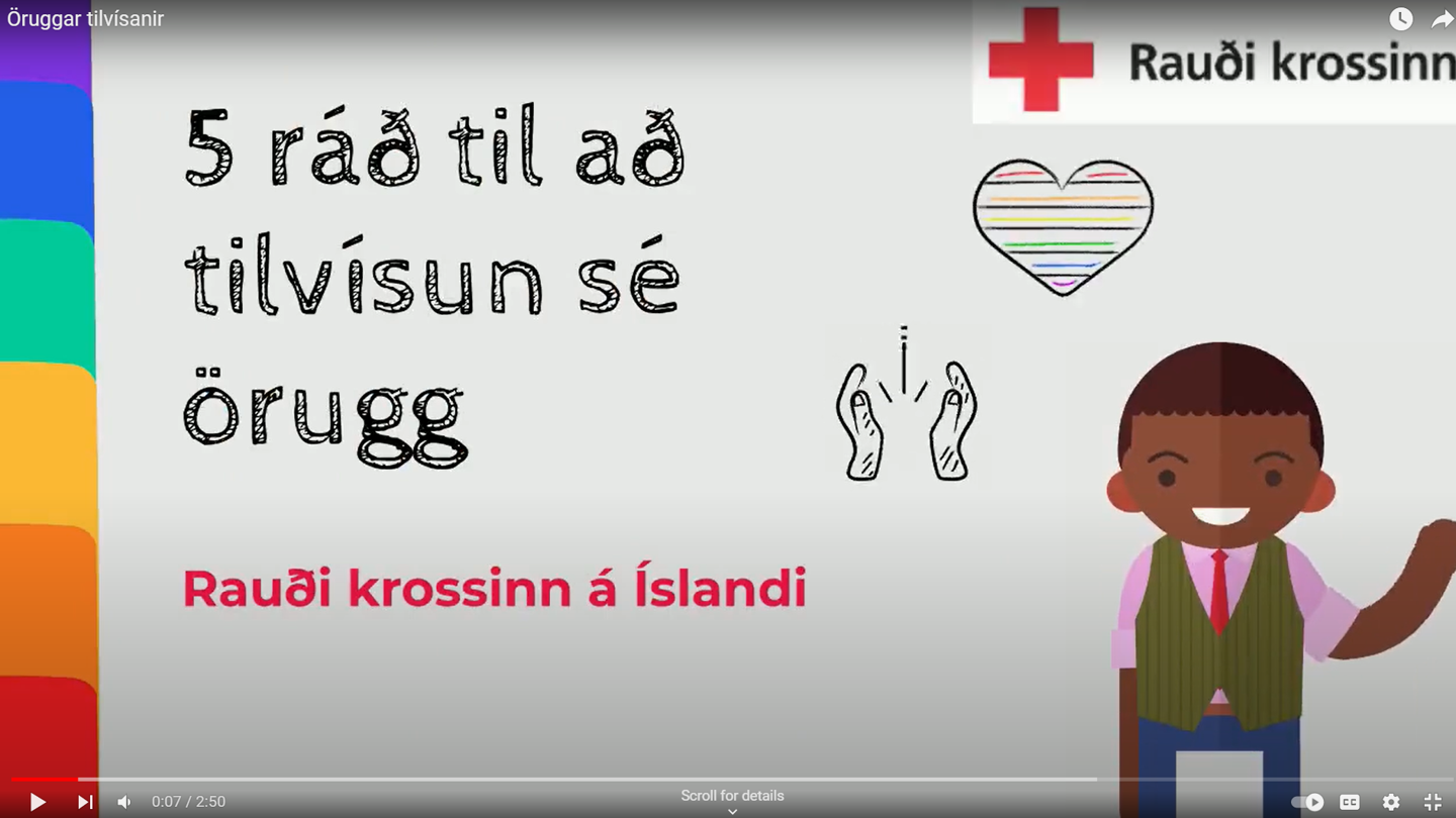 Öruggtilvísun